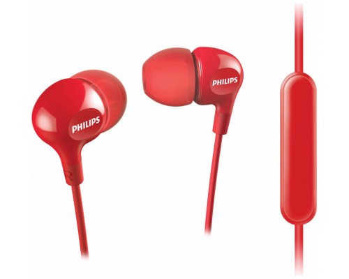 AURICULARES PHILIPS SHE3555 RED AURICULARES PHILIPS SHE3555 RED